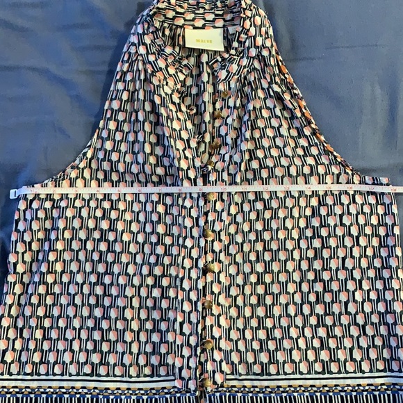 Maeve for Anthropologie Sleeveless Cotton Blouse, Size XS - Picture 14 of 15